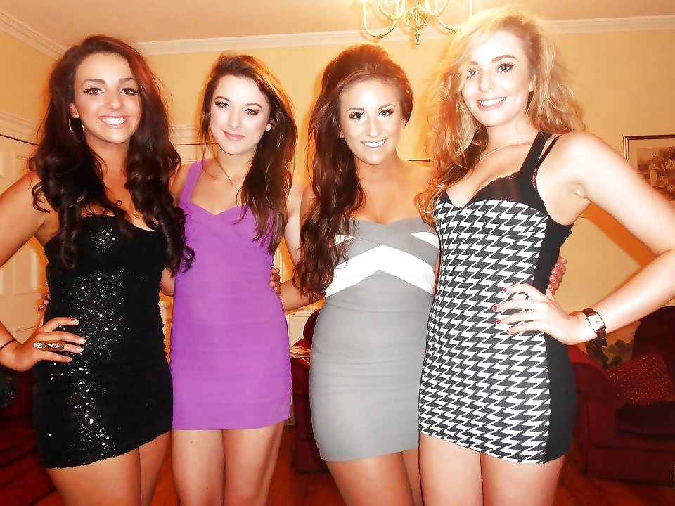 UK Teen Sluts. Which Whore Would You use? #18249703