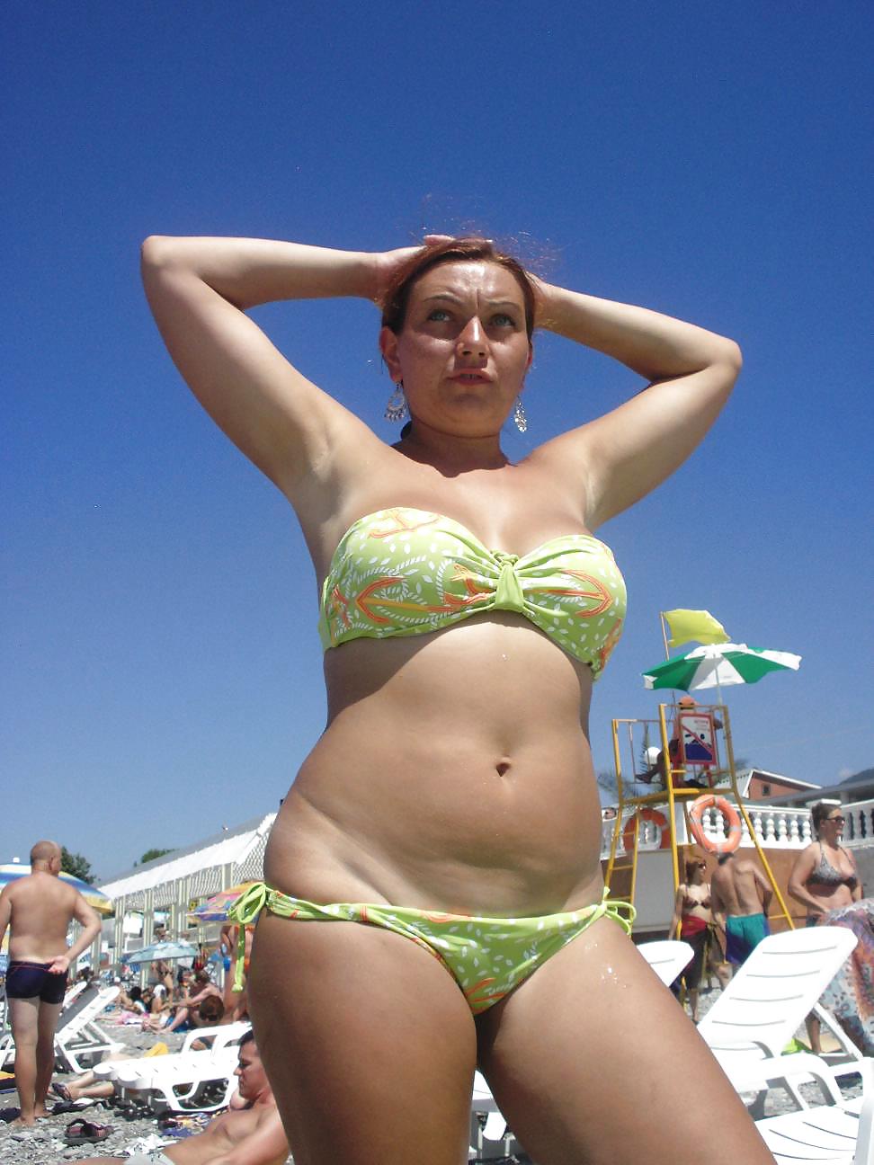 Exposed wife--bikini wife
 #18943499