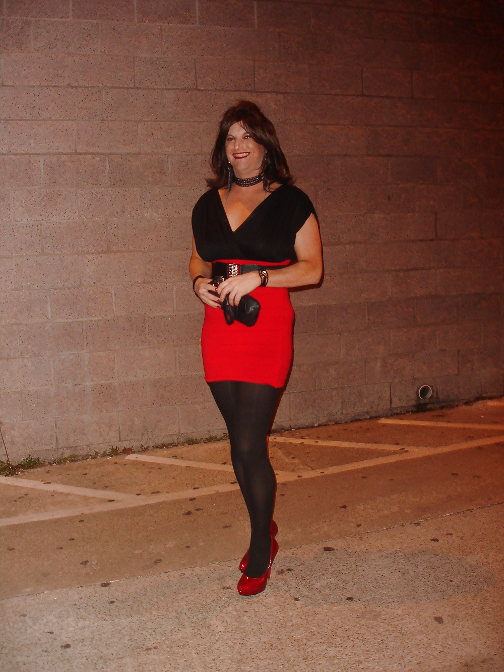 Red and Black Dress #10060259