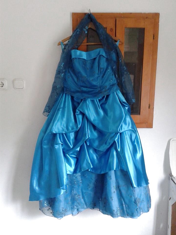 My new satin dress #22560373