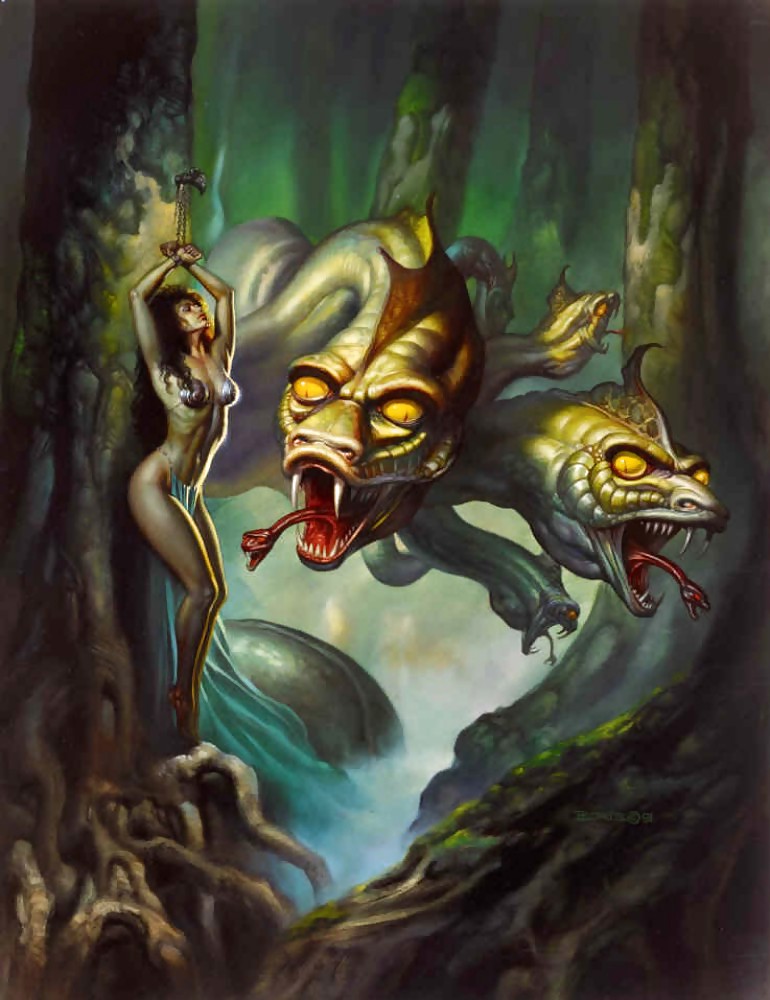 Erotische Phantasie Kunst 1 - Boris Vallejo #9929017