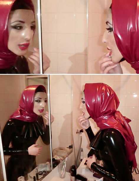 Jugendlich Hijab Niqab Schleier Ino Paki Indian Mallu Türkisch Schleier #13815816