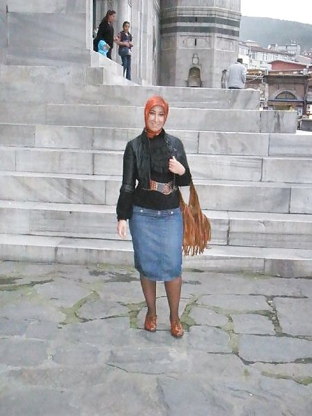 Turbanli hijab arabish  turkish #15875921