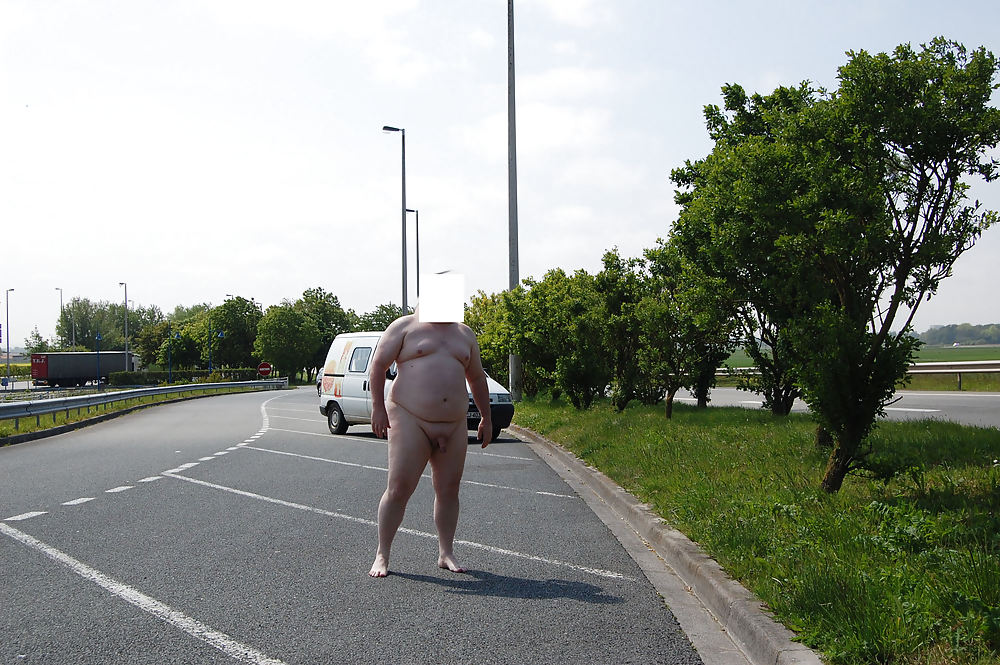 Road trip - nude in Public - Exhibitionist #19234841