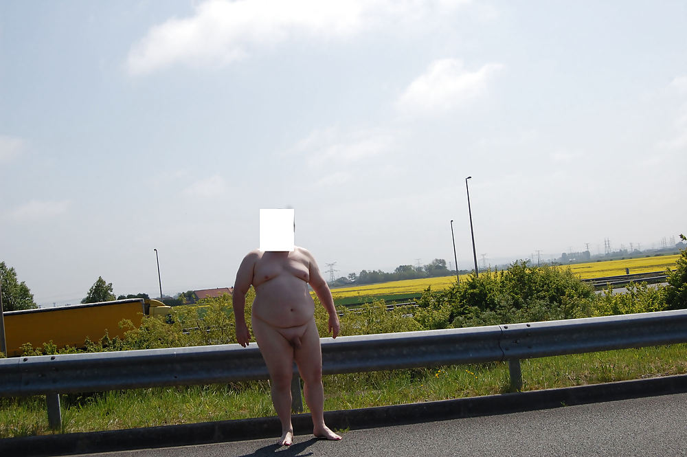 Road trip - nude in Public - Exhibitionist #19234846