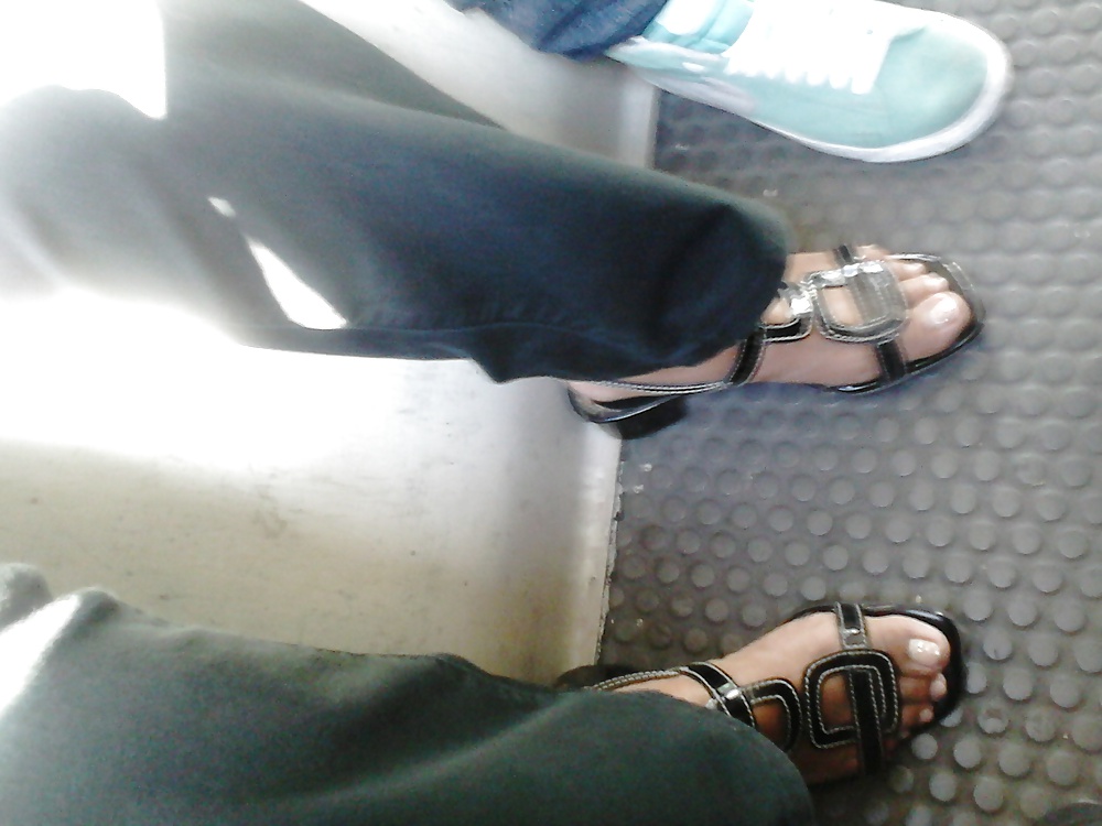 Feet in bus #22497917