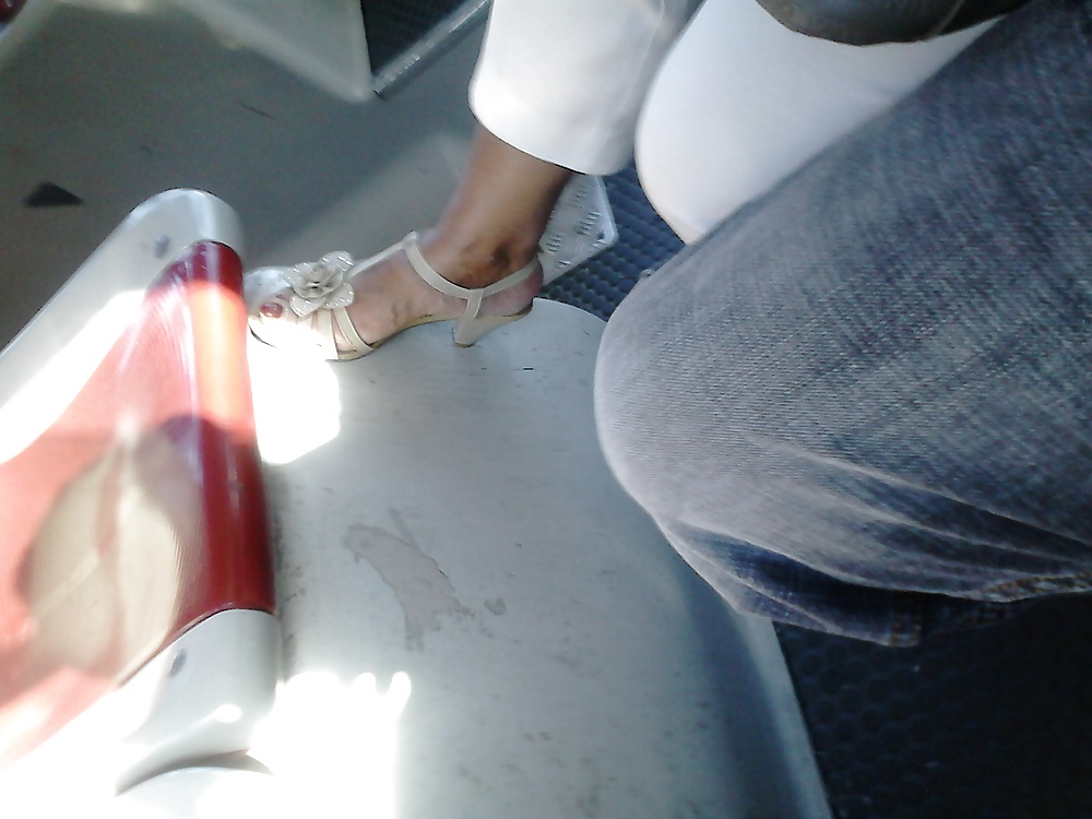 Feet in bus #22497924