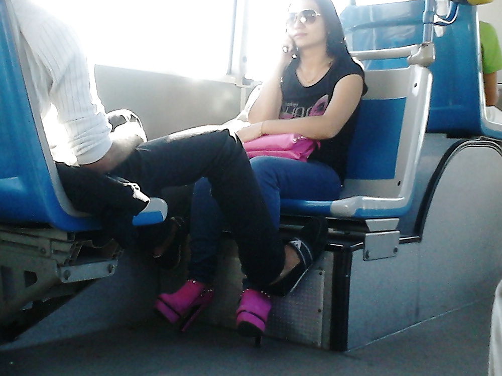 Feet in bus #22497937