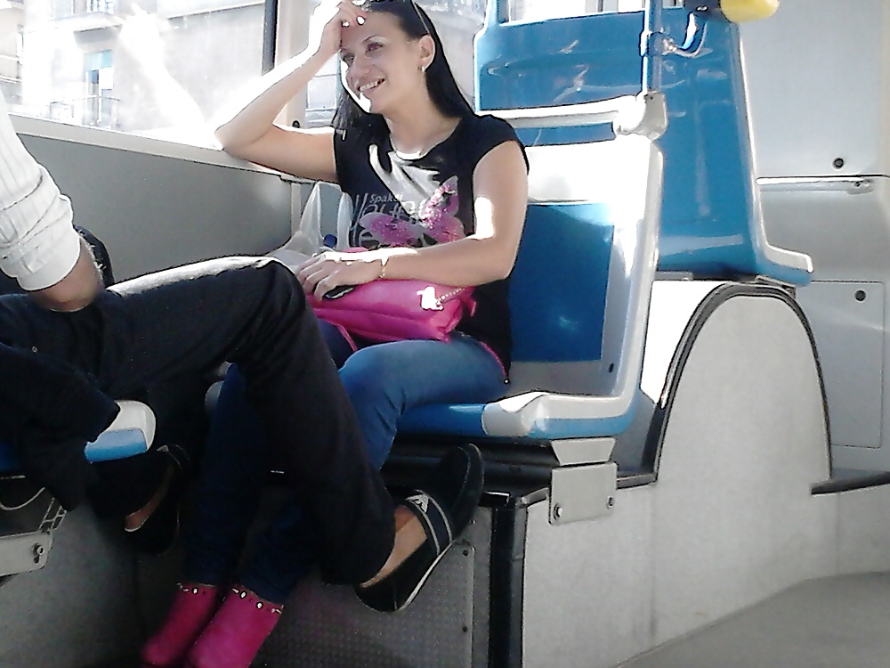 Feet in bus #22497940