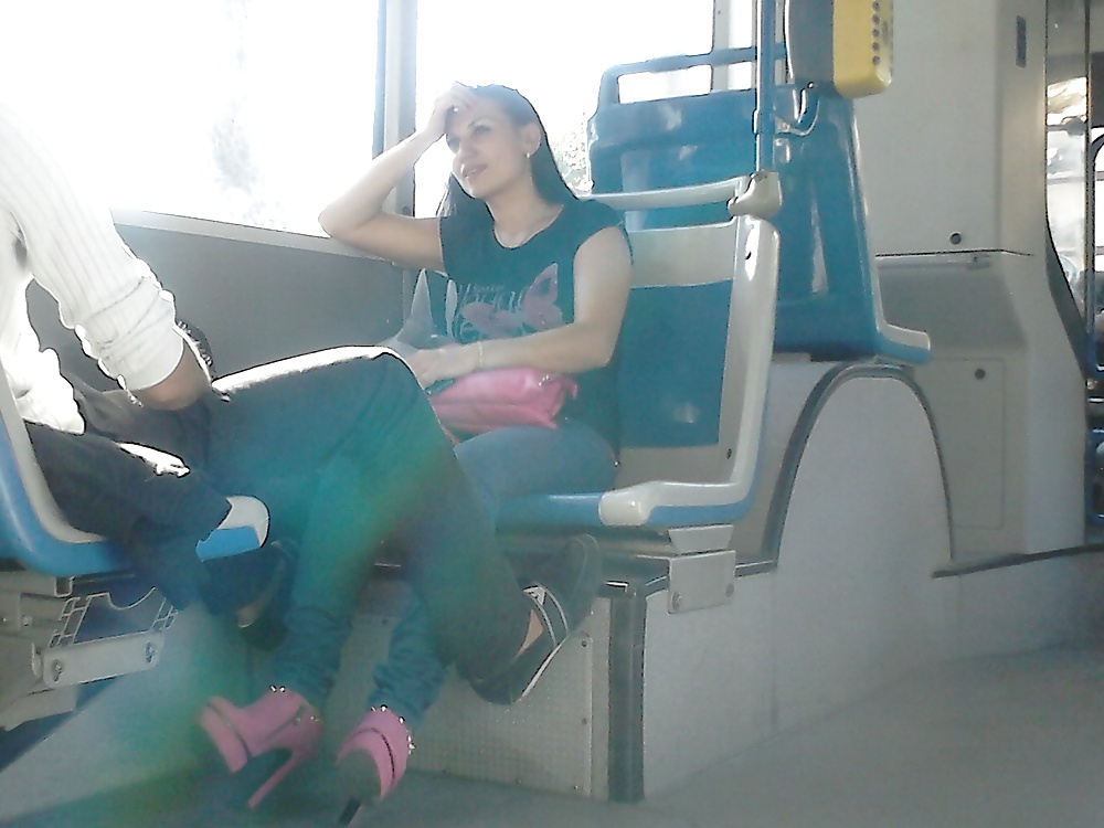 Feet in bus #22497945