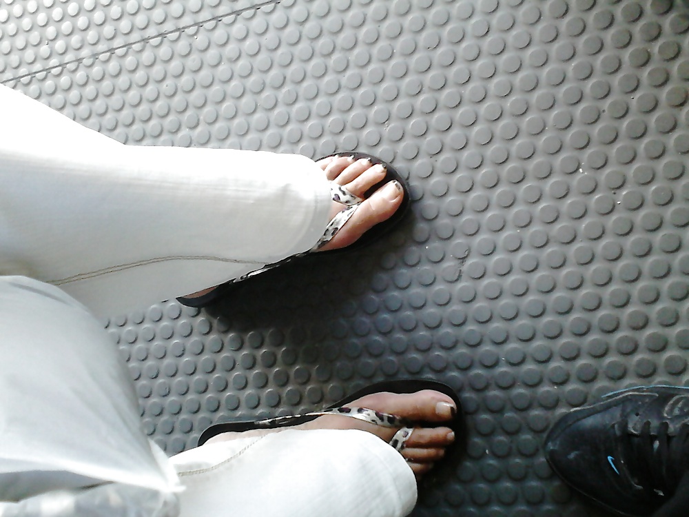 Feet in bus #22497969