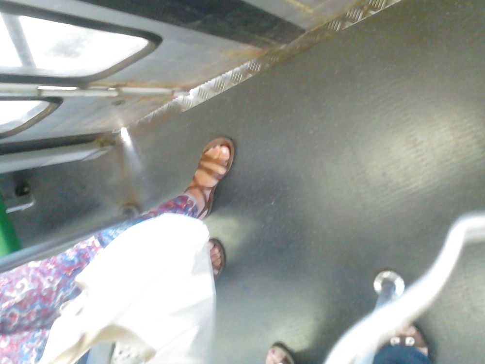 Feet in bus #22498017