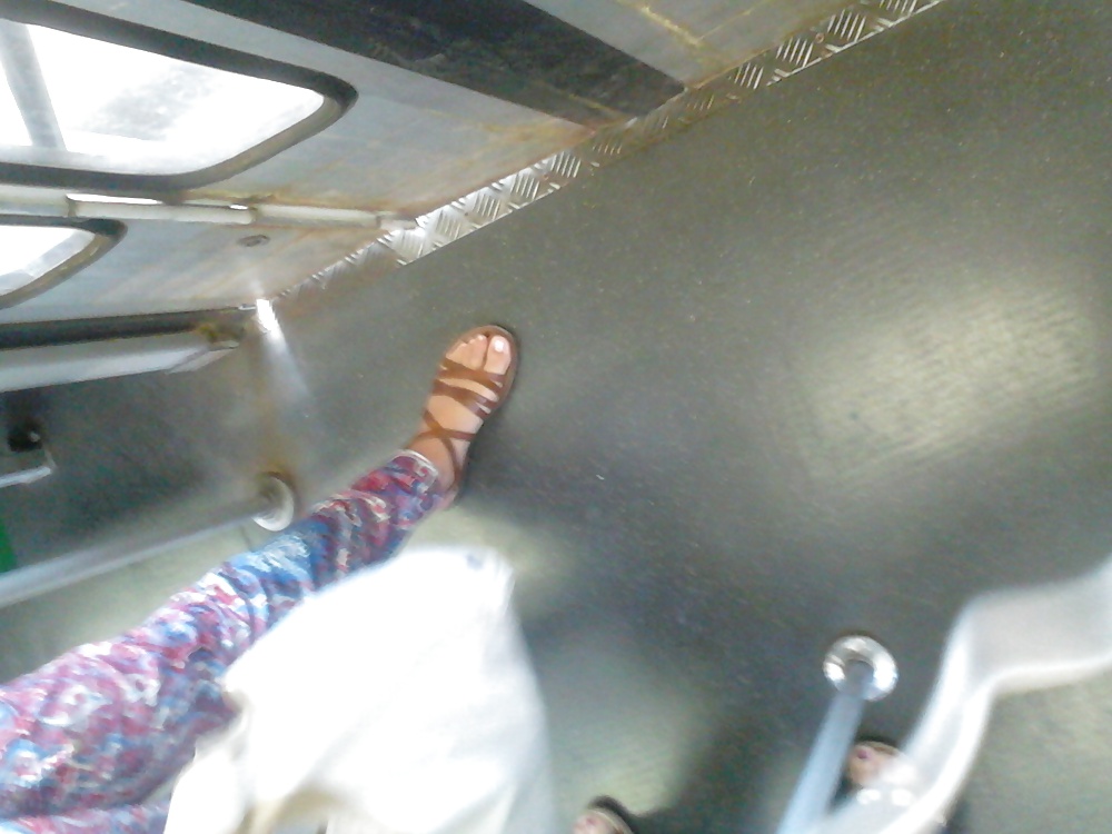 Feet in bus #22498021