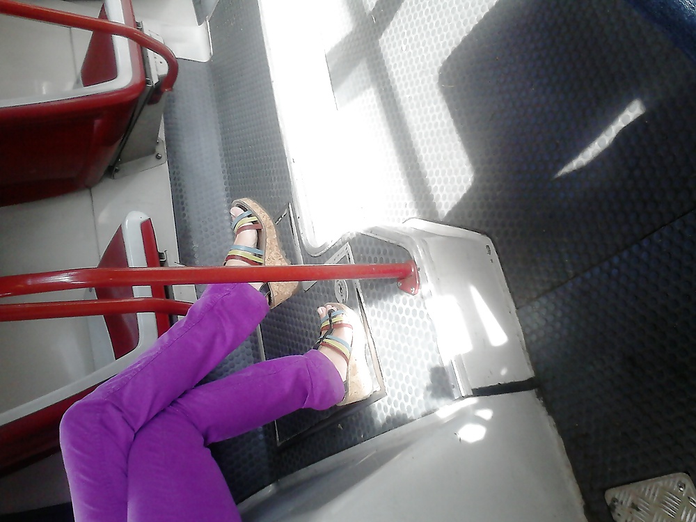 Feet in bus #22498026