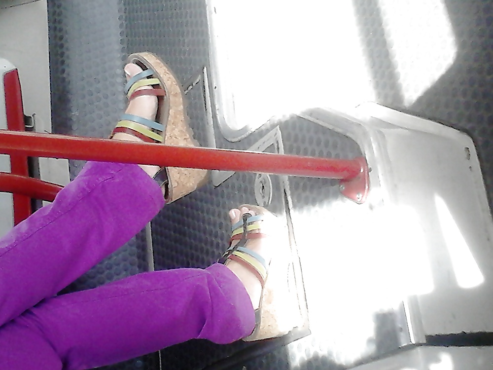 Feet in bus #22498033