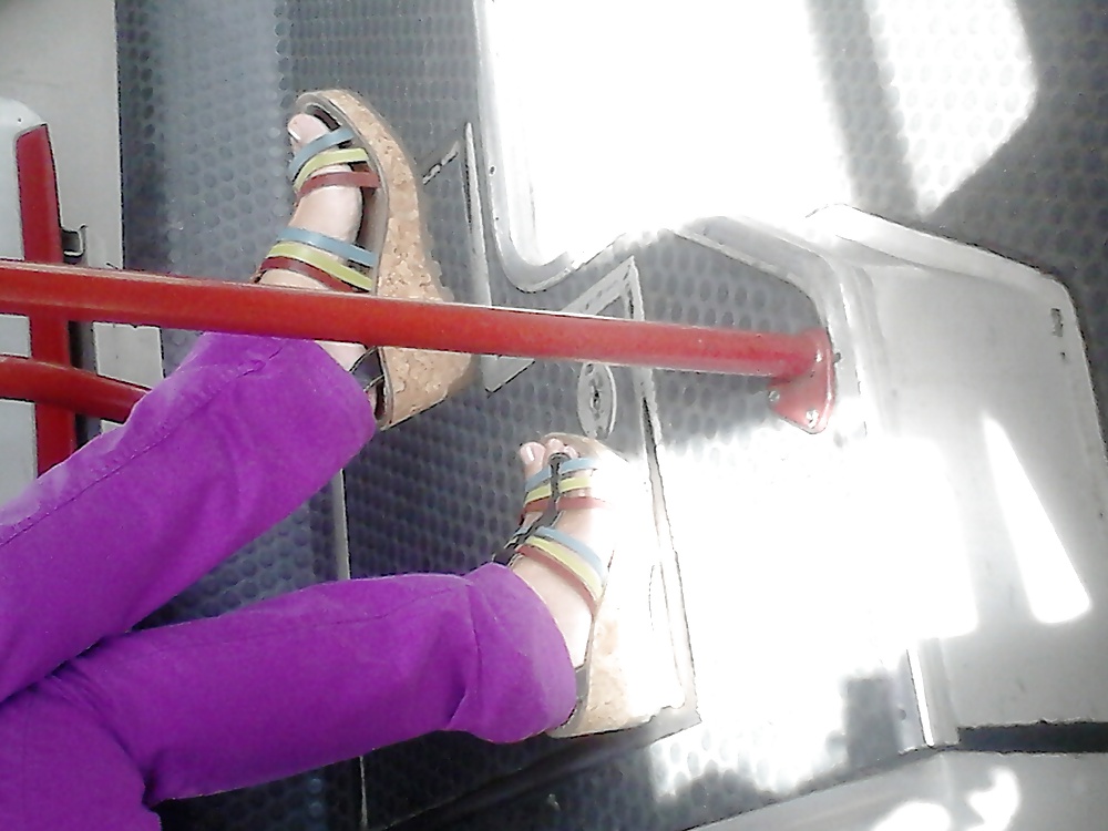 Feet in bus #22498037