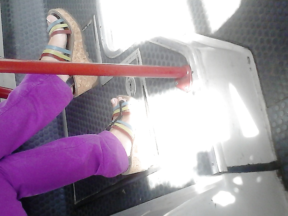 Feet in bus #22498045