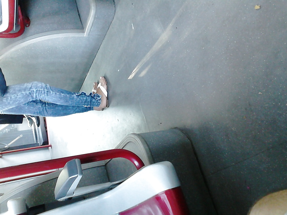 Feet in bus #22498107