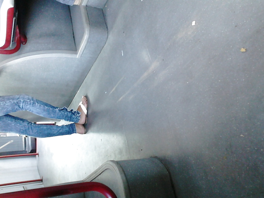 Feet in bus #22498109