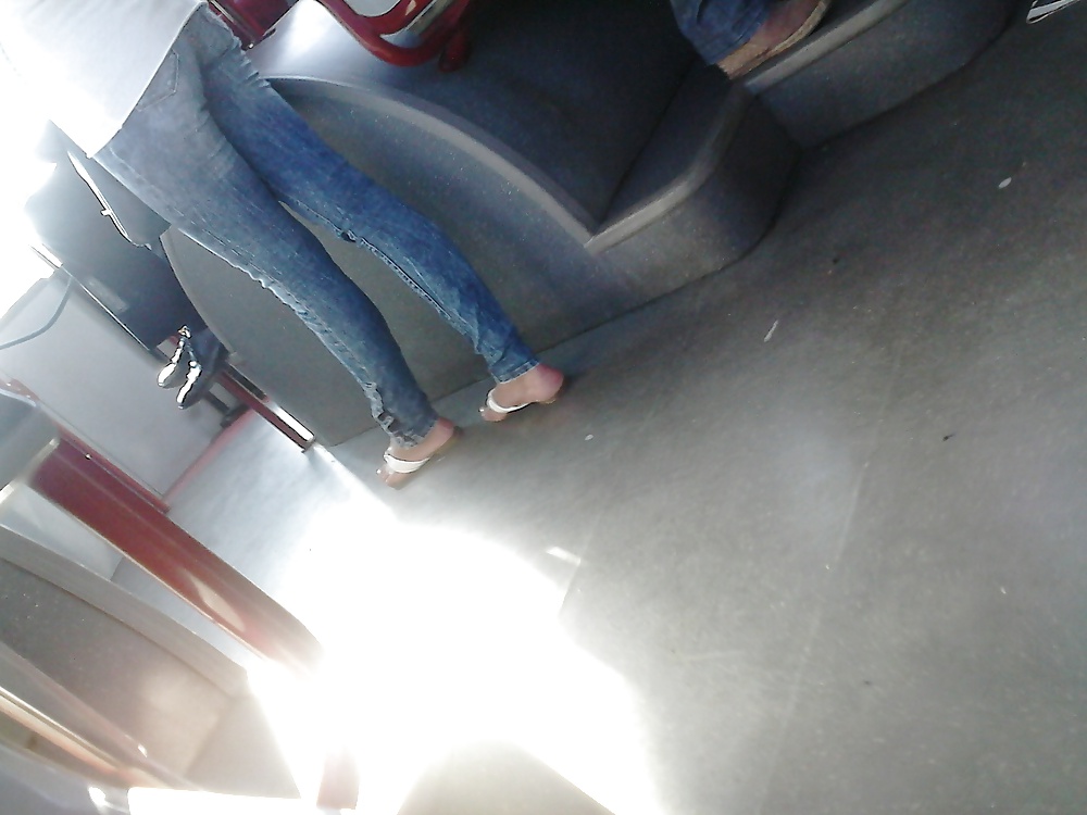 Feet in bus #22498115