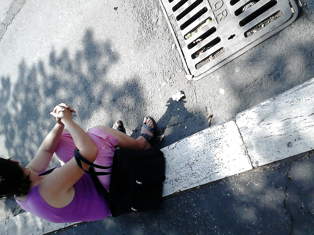 Feet in bus #22498124