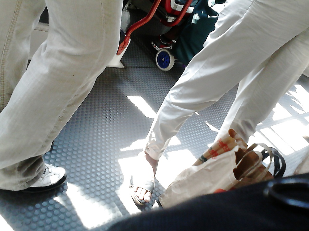 Feet in bus #22498139