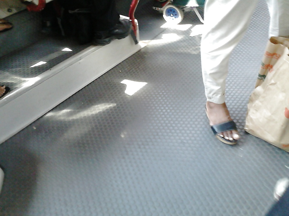 Feet in bus #22498158