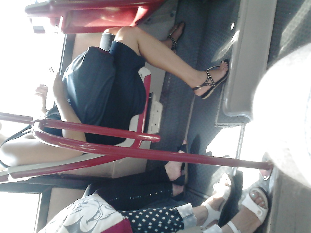 Feet in bus #22498163