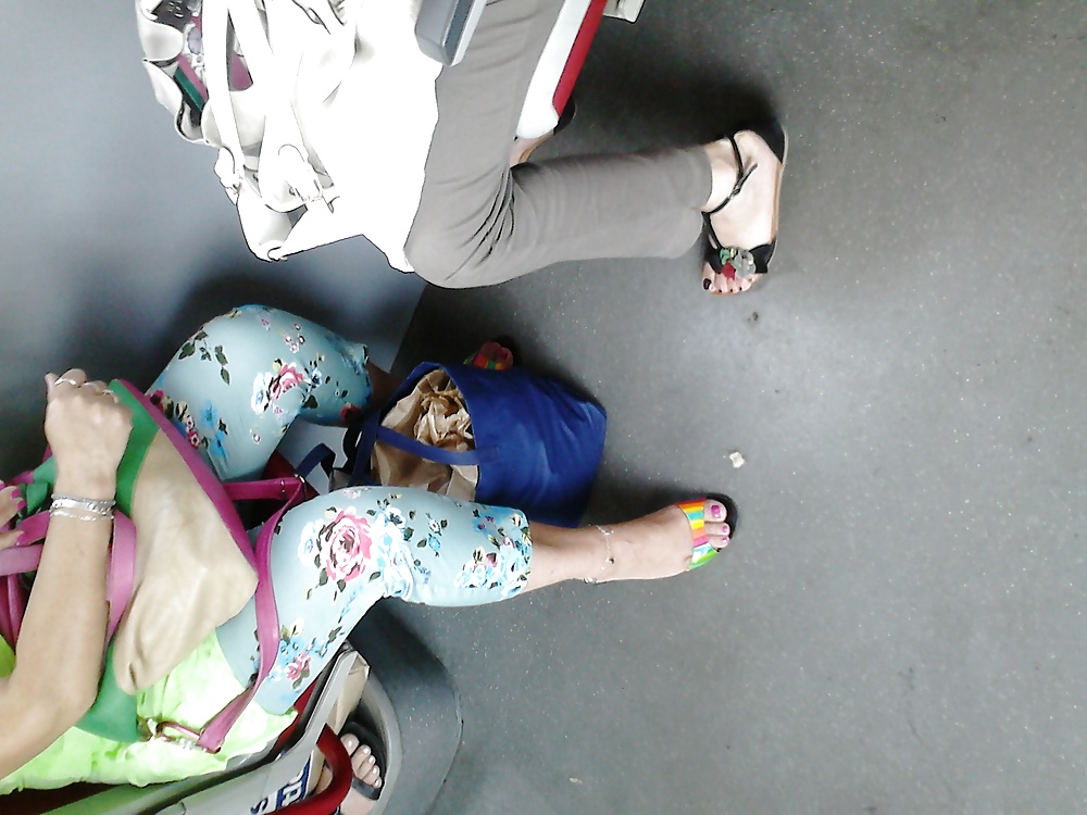Feet in bus #22498170