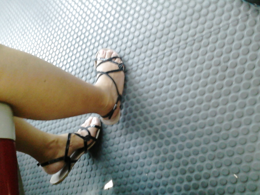 Feet in bus #22498199