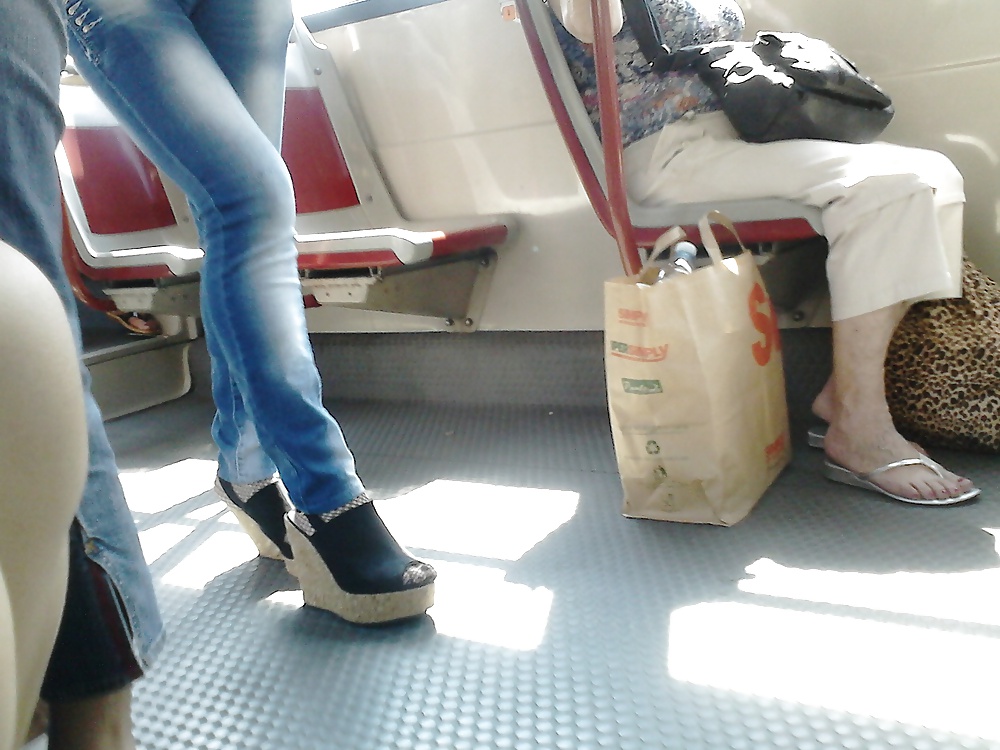 Feet in bus #22498204
