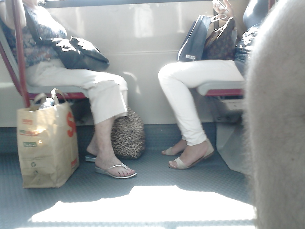 Feet in bus #22498206