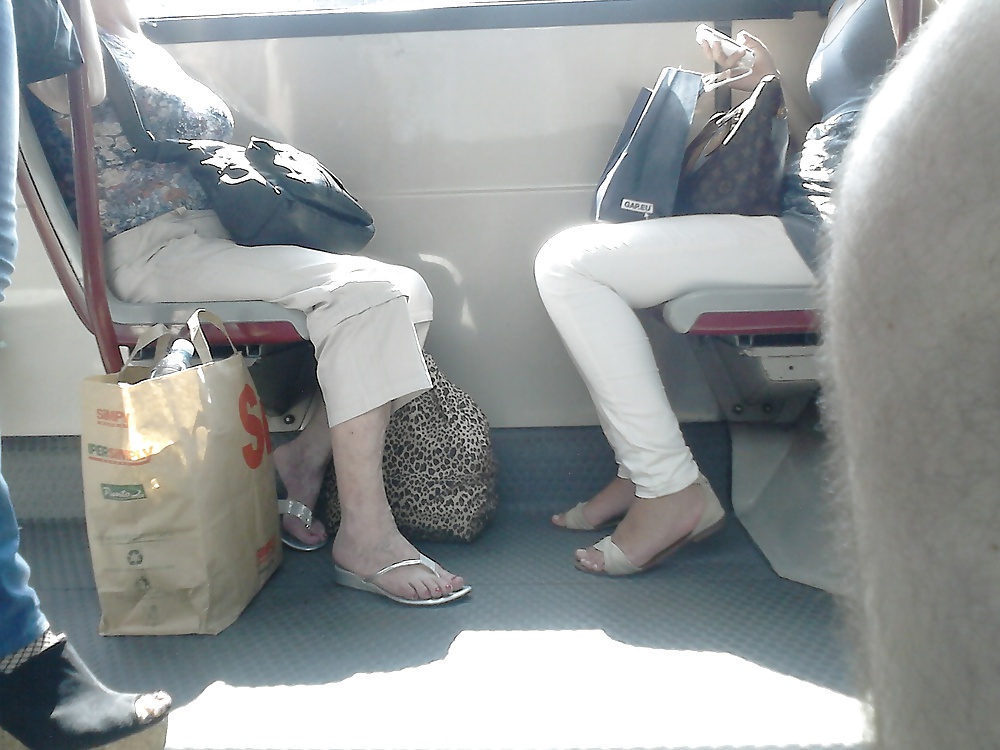 Feet in bus #22498210