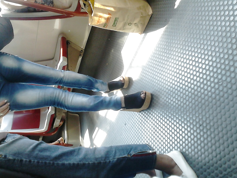 Feet in bus #22498218