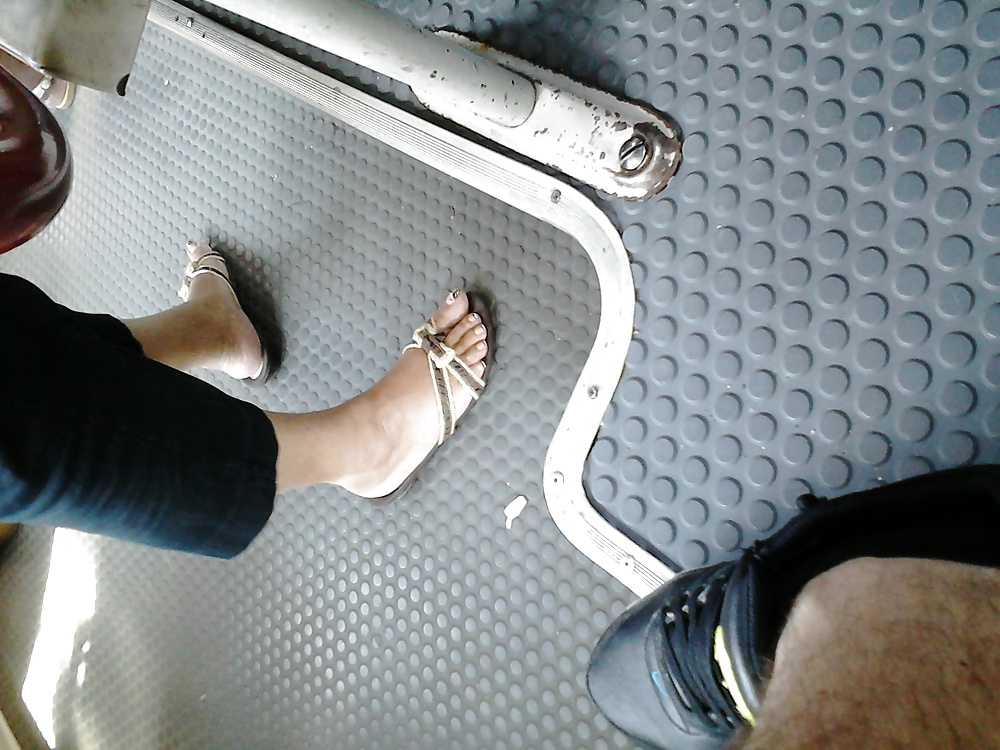 Feet in bus #22498248
