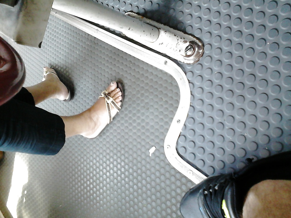 Feet in bus #22498251
