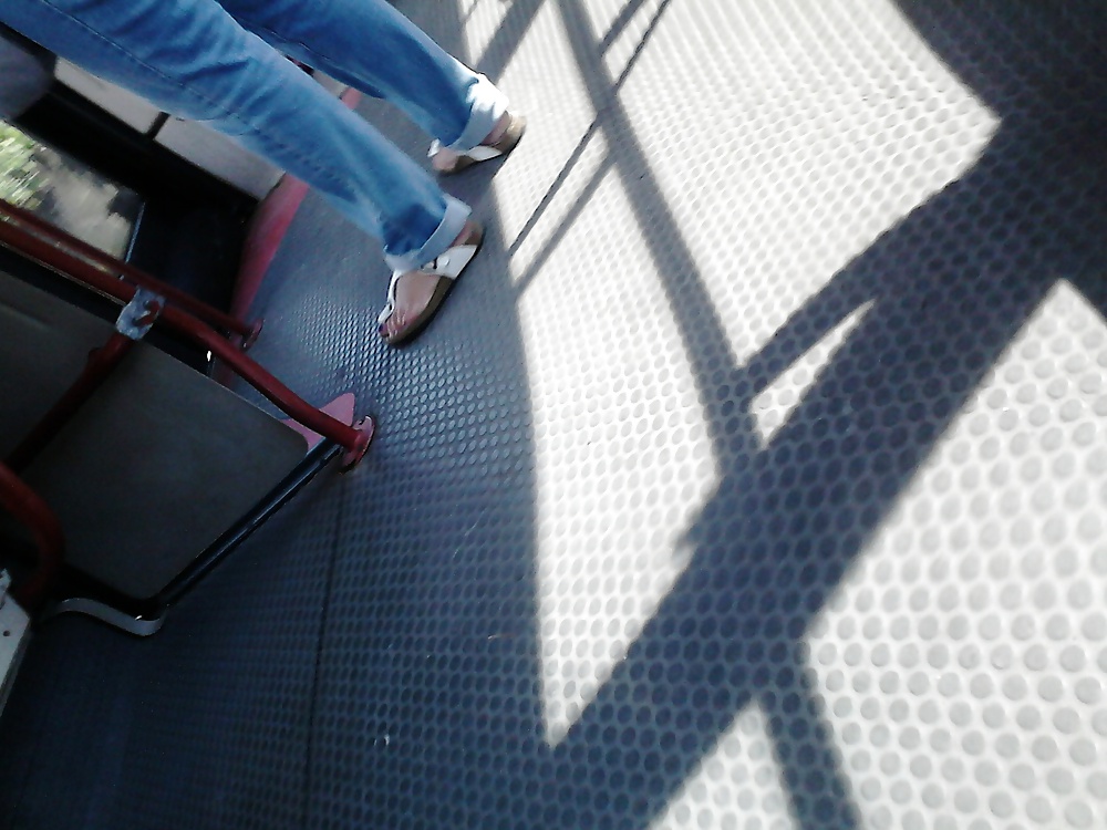 Feet in bus #22498279