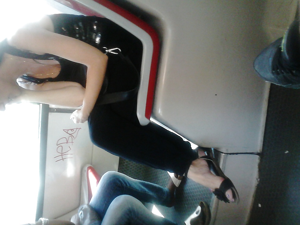 Feet in bus #22498291