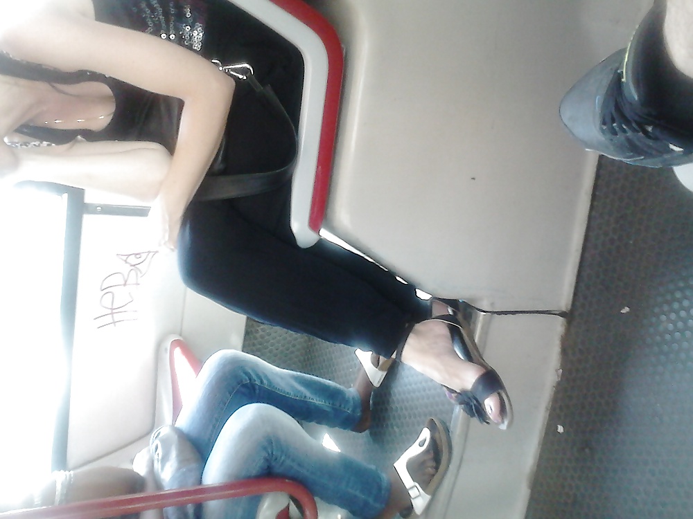 Feet in bus #22498297