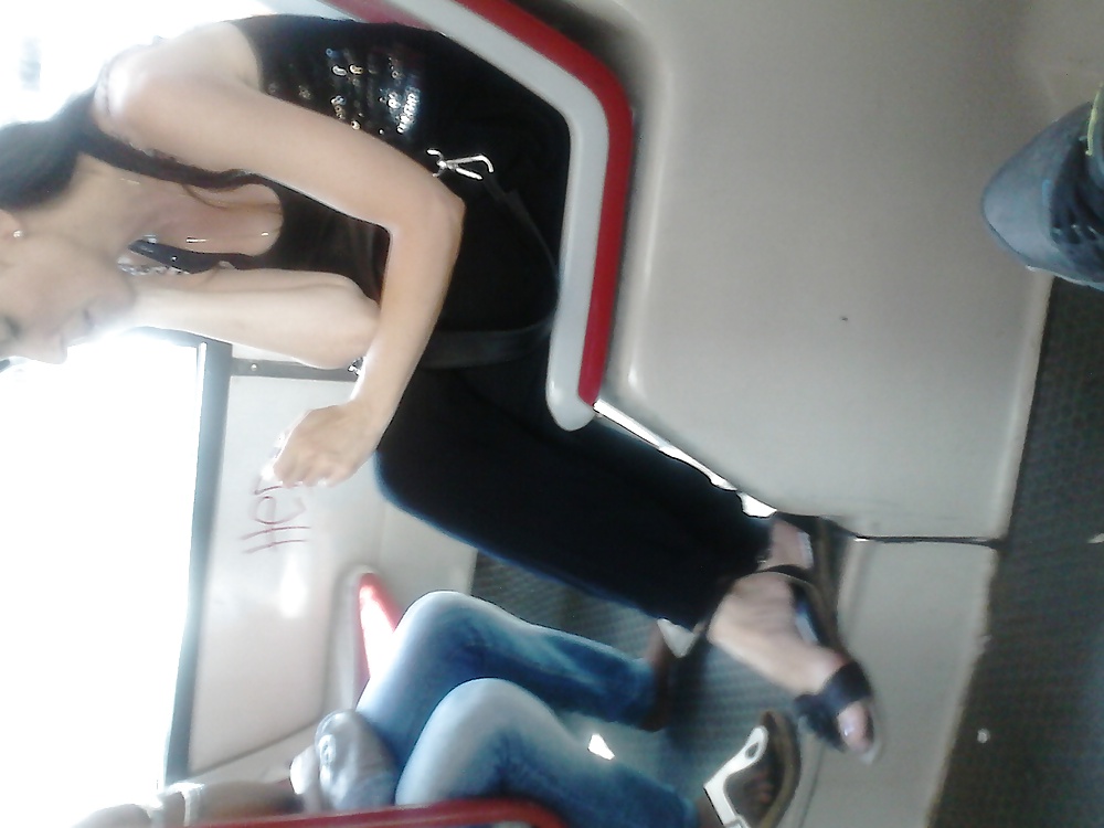 Feet in bus #22498306