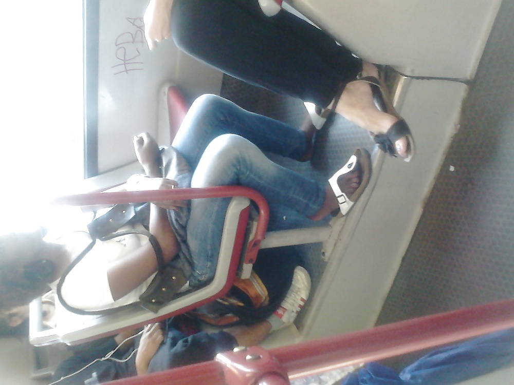 Feet in bus #22498310