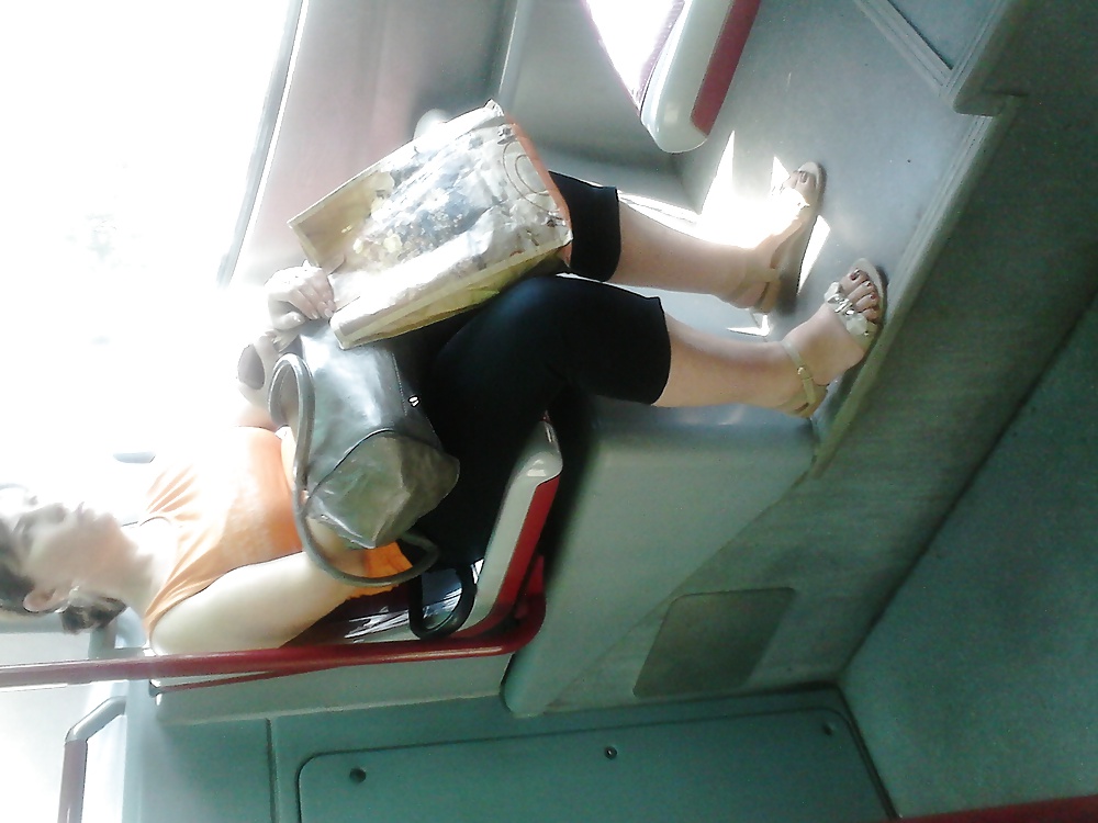Feet in bus #22498326