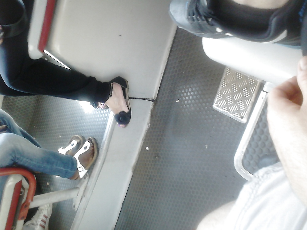 Feet in bus #22498329