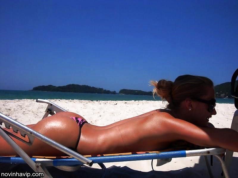 Latina ass at the beach 2 #22836849