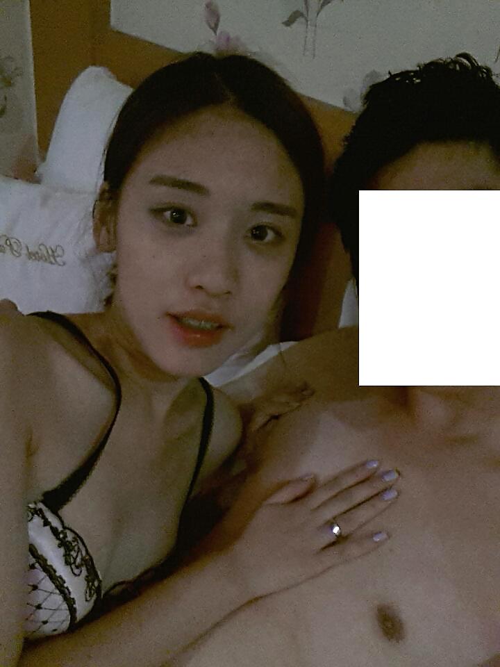 Korean Ex-Girlfriend Bikini Topless #18553308