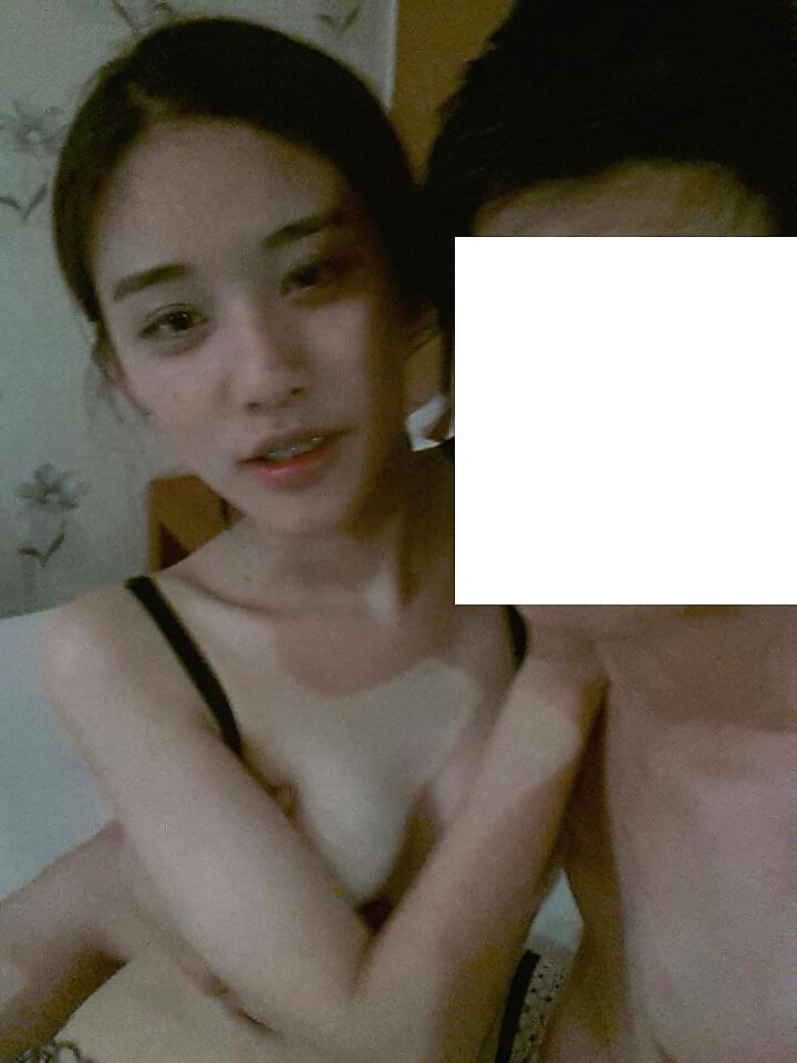 Korean Ex-Girlfriend Bikini Topless #18553323
