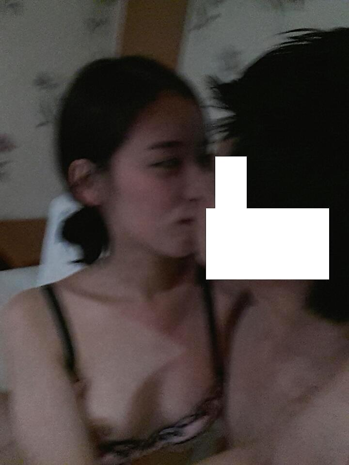 Korean Ex-Girlfriend Bikini Topless #18553349