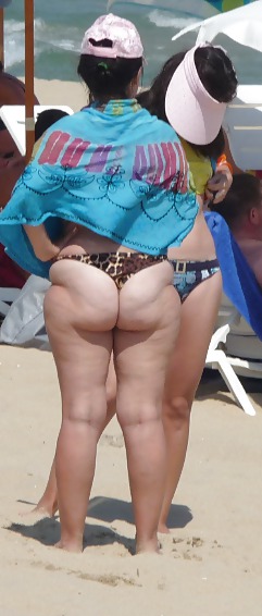 Super greasy white ASS beach 1 #10482945