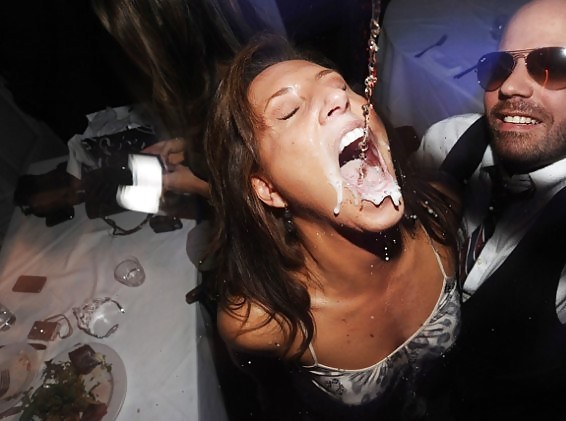 Champagne facial crazy parties #13219309