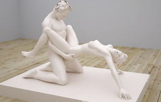 Große Erotischen Skulpturen 2 - Kama Sutra Positionen #9211151